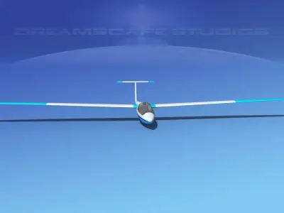 Centrair C-101 Pegase V02 Low-poly 3D model