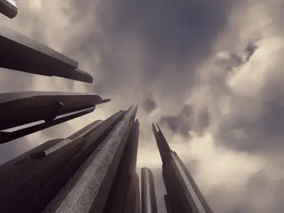 God Medieval Castle 3D model