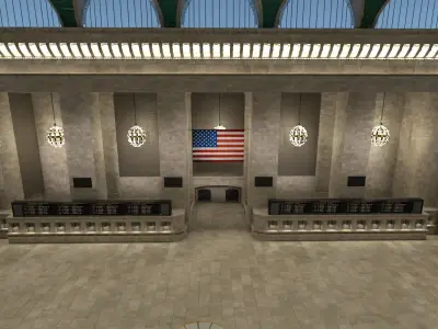 Grand Central Terminal Station 3D model