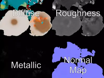 Dino Eggshell Surprise model pack Low-poly 3D model