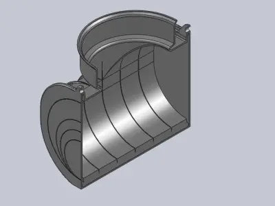 Manhole base Free 3D model