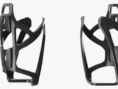 Bicycle Bottle Cage Black 3D model
