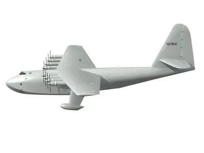 Hughes H4 Hercules Spruce Goose 3D model