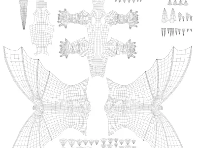 Dragon Creature 3D model