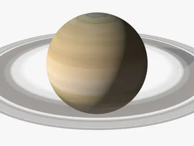 Saturn Planet 3D model