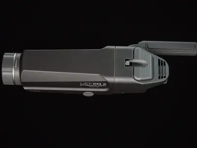 StreamLight Low-poly 3D model