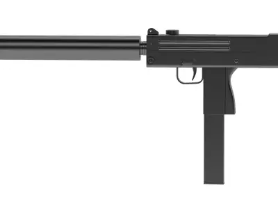 MAC-11 Machine Pistol 3D model