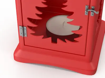 Christmas Lantern 01 3D model