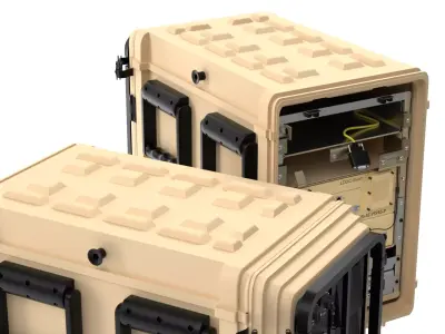 Small Form Factor Command Control SFF C2 Node Low-poly 3D model