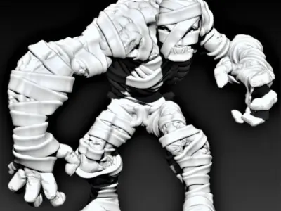 Mummy figure 3D print model