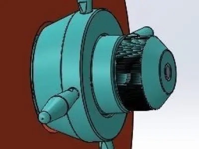 Film releasing mechanism 3D model