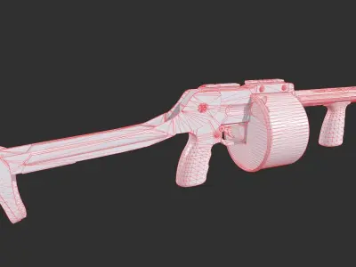 Armsel Striker Low-poly 3D model