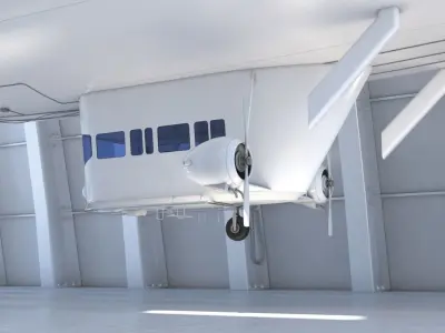 Zeppelin Hangar 3D model