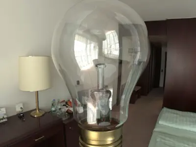 Incandescent lamp 3D model