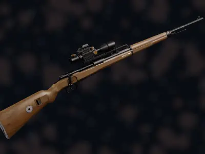 NZ Weapons Pack Vol01 Low-poly 3D model