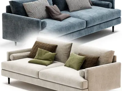 Monahan Grande Sofa 3D model