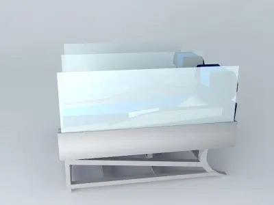 First Class Airplane Seats Free 3D model