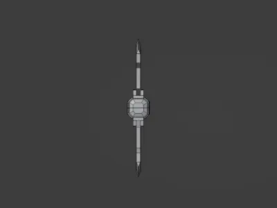 Gimlis battle axe 3D model