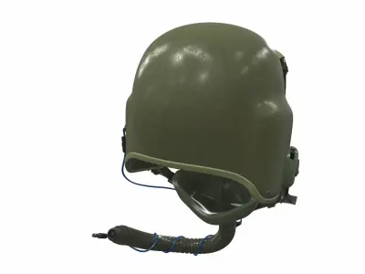 Pilot helmet jc-3 3D model