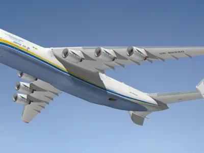 Antonov An225 Mriya 3D model