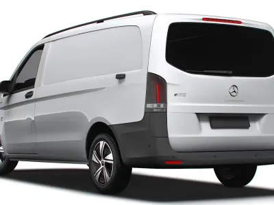 Mercedes Benz eVito Panel Van L2 2024 3D model