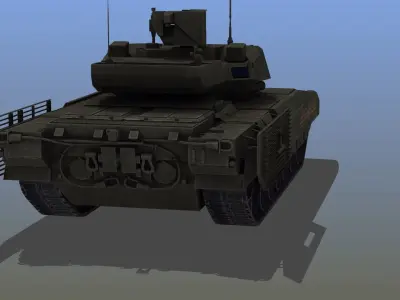 T14 Tank 3D model