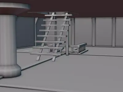 Stylized Fantasy Ship - By Yorakeys Low-poly 3D model