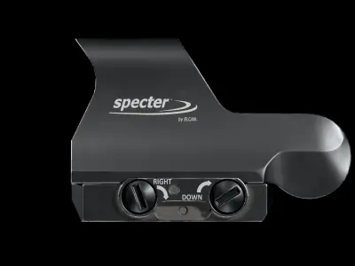 Specter Holographic Combat Optics by ELCAN Low-poly 3D model