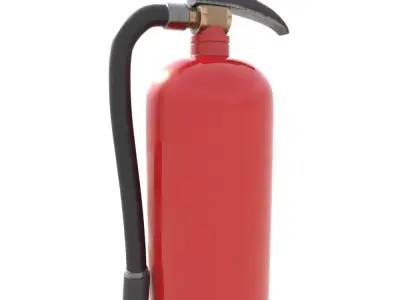 Extinguisher fire - fire 3D model