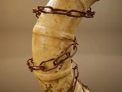 Ancient Artifact 2 Low-poly 3D model