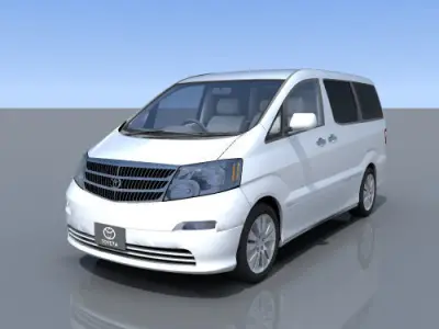 Toyota Alphard Free 3D model