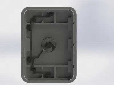 Marine Weathertight Hatch 3D model