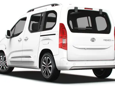 Toyota ProAce City Verso L1 2025 3D model