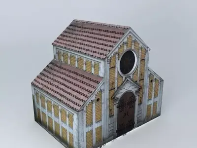 Saint Josephs Oratory. Joseph Free 3D model