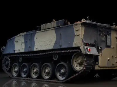 Armored Personnel Carrier 3D model