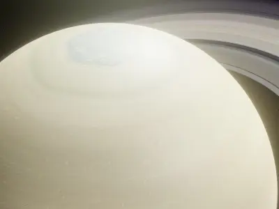 Photorealistic Saturn High-Res Textures and Sci-Fi Music Pack Low-poly 3D model