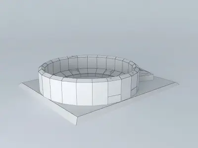 Bullring - Aranjuez 3D model