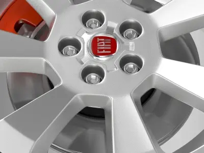 Fiat Doblo Cargo wheel 2015 3D model