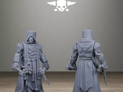 Scavenger Blade Preachers 3D print model