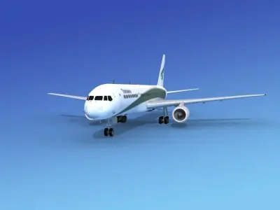 Boeing 757-200 Transavia 3D model