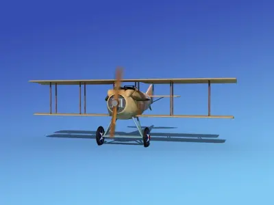 SPAD VII 3D model