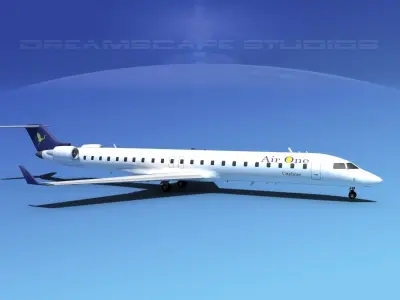 Bombardier CRJ900 Air One 3D model