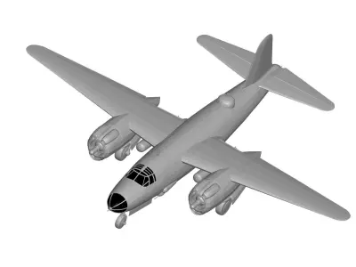 Martin B-26 Marauder 3D model