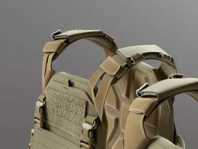 SOLDIER Bulletproof Vest 05 3D model