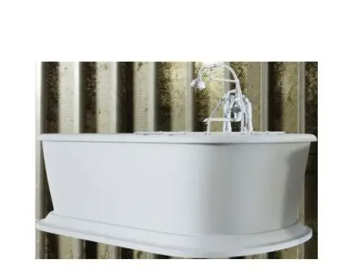 Luxury Bathtub for Bathrooms and Hotels 3D model