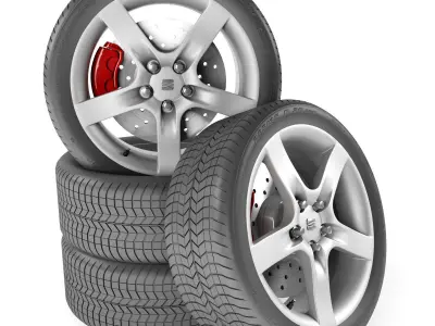 Suzuki Leon Wheel 3D model