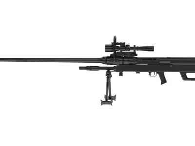 Denel NTW-20 3D model