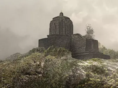 Shankaracharya Temple 3D model