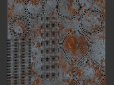 Realistic 14 Industrial Pipe Pack 3D model