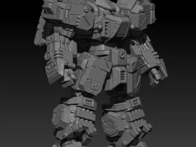 Front Mission Wanzer 3D print model